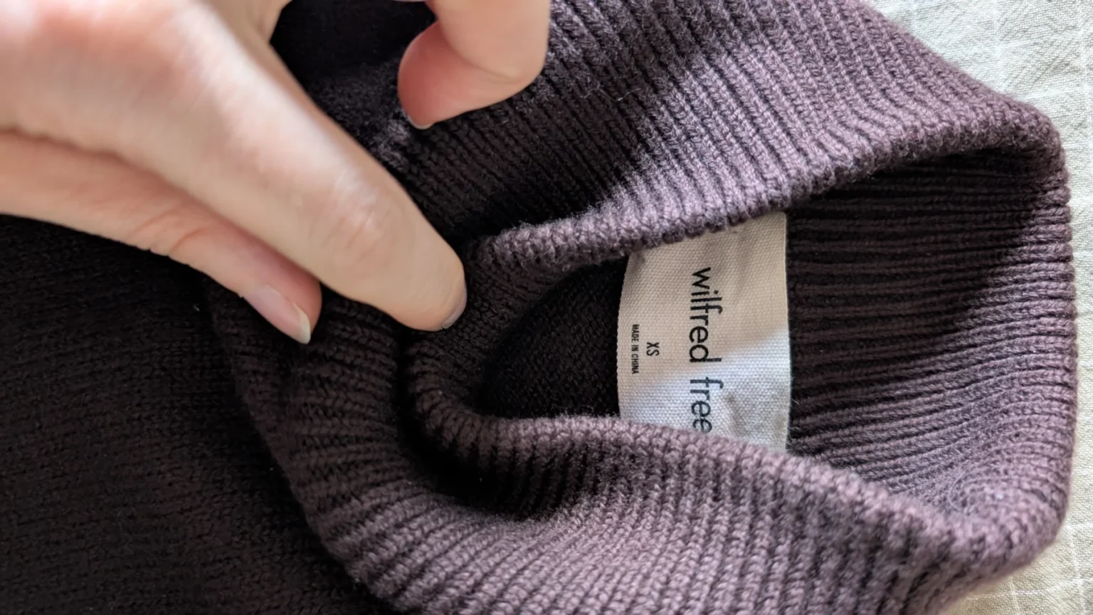 Image for Aritzia wool turtleneck
