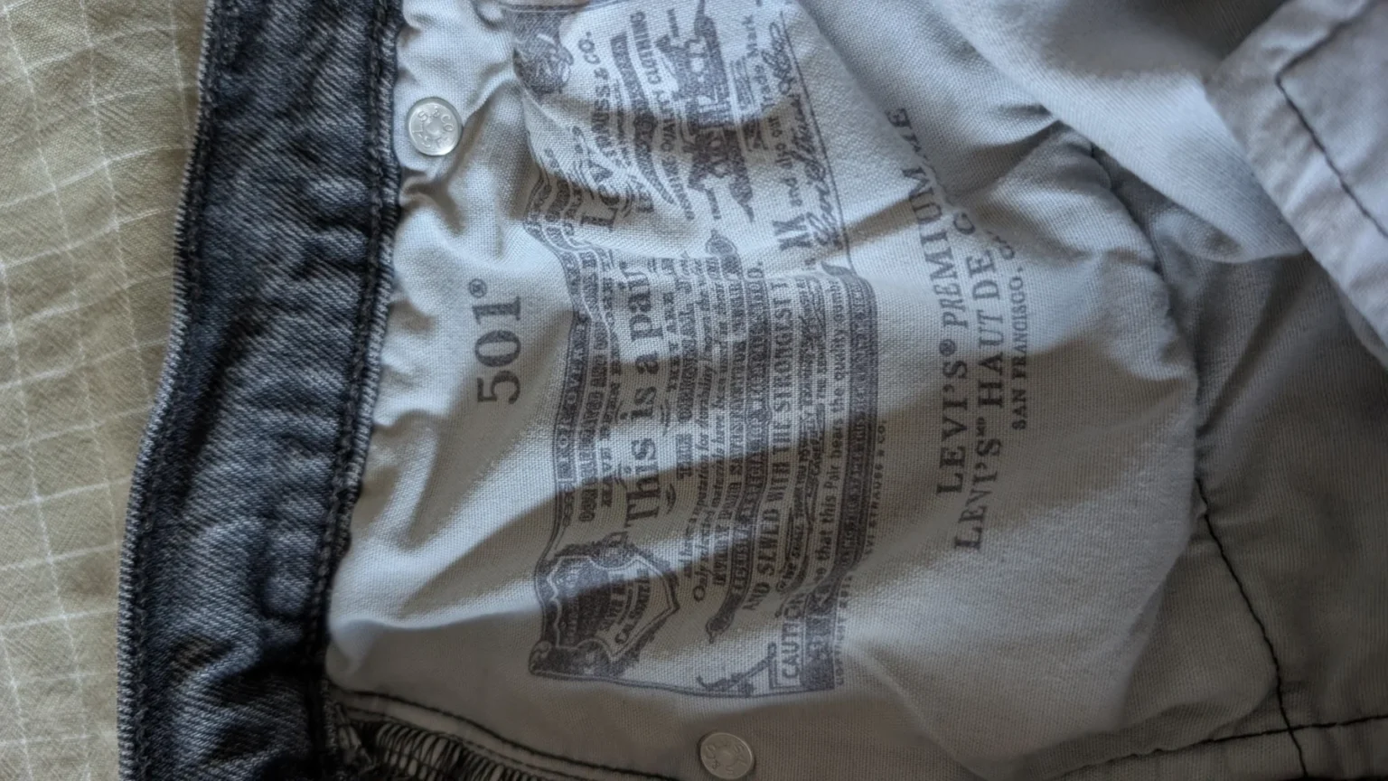 Image for 501 Levi's jeans