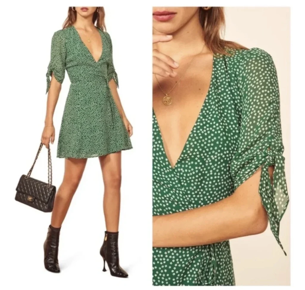 Image for ♥️Robe verte REFORMATION