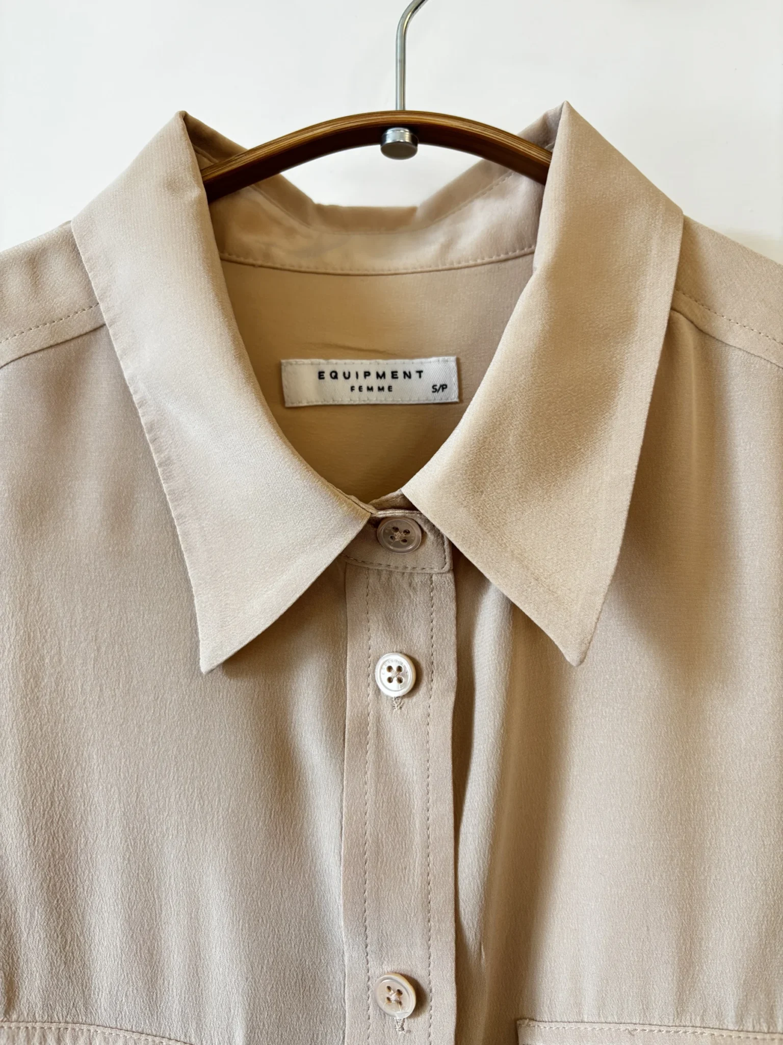 Image for ♥️Blouse 100% silk EQUIPMENT