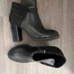 Thumbnail for Bottines à talons avec strass