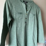 Featured thumbnail for Chandail vert sauge - 100% coton - Chaps petite