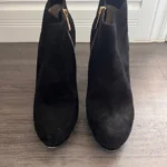 Thumbnail for Bottines en daim noir - Michael Kors
