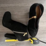 Thumbnail for Bottines en daim noir - Michael Kors