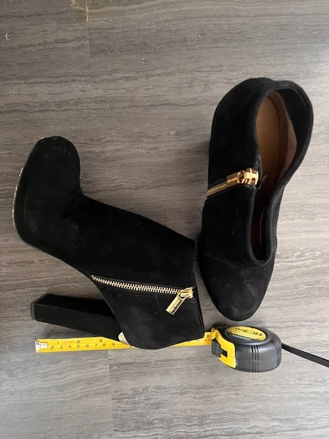 Image for Bottines en daim noir - Michael Kors