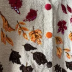 Thumbnail for Veste vintage 75% soie, 25 % coton - Knitter Julia