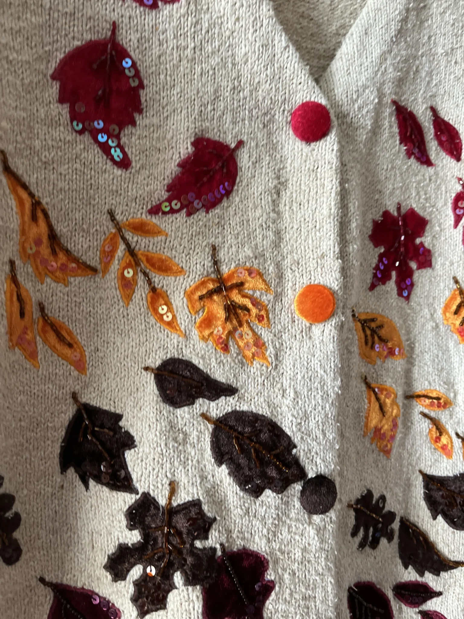 Image for Veste vintage 75% soie, 25 % coton - Knitter Julia
