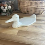 Thumbnail for Plateau en ceramique blanc - canard
