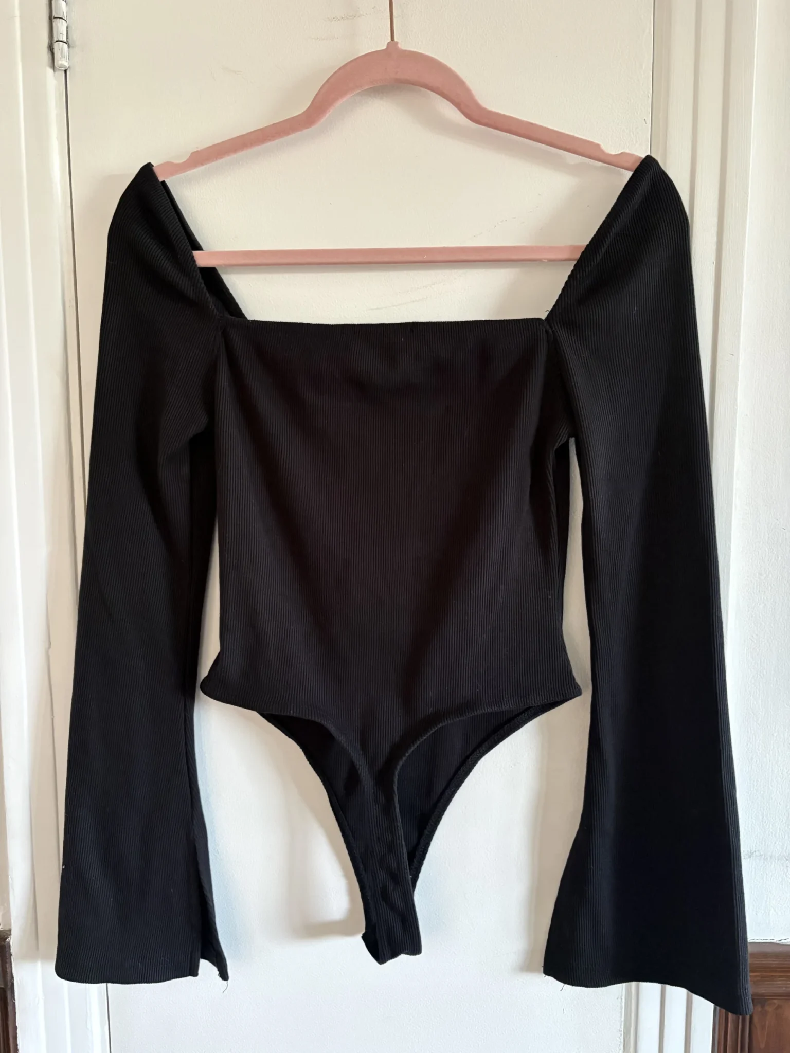 Image for Bodysuit Missguided - noir manches évasées