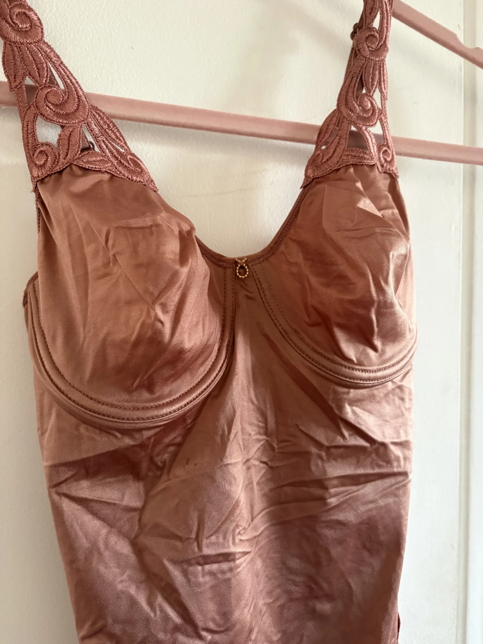 Image for Bodysuit - lingerie rose cuivré