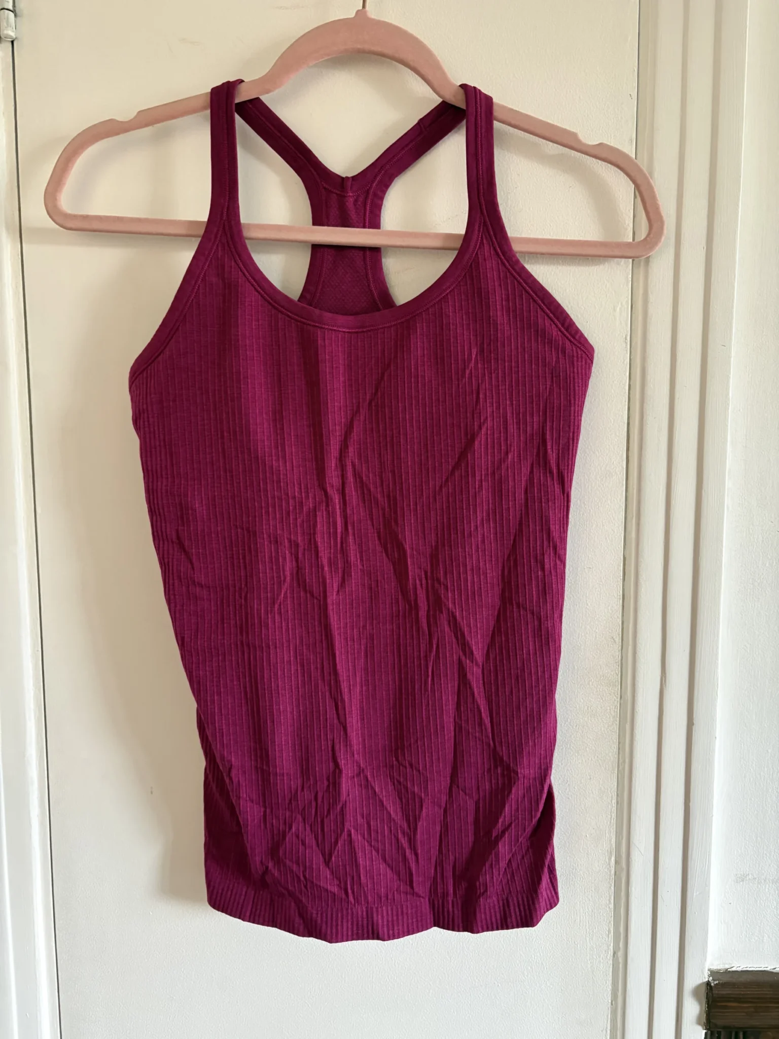 Image for Débardeur de Sport Lululemon Ebb to Street – Magenta Intense
