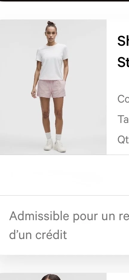 Image for Short Lululemon