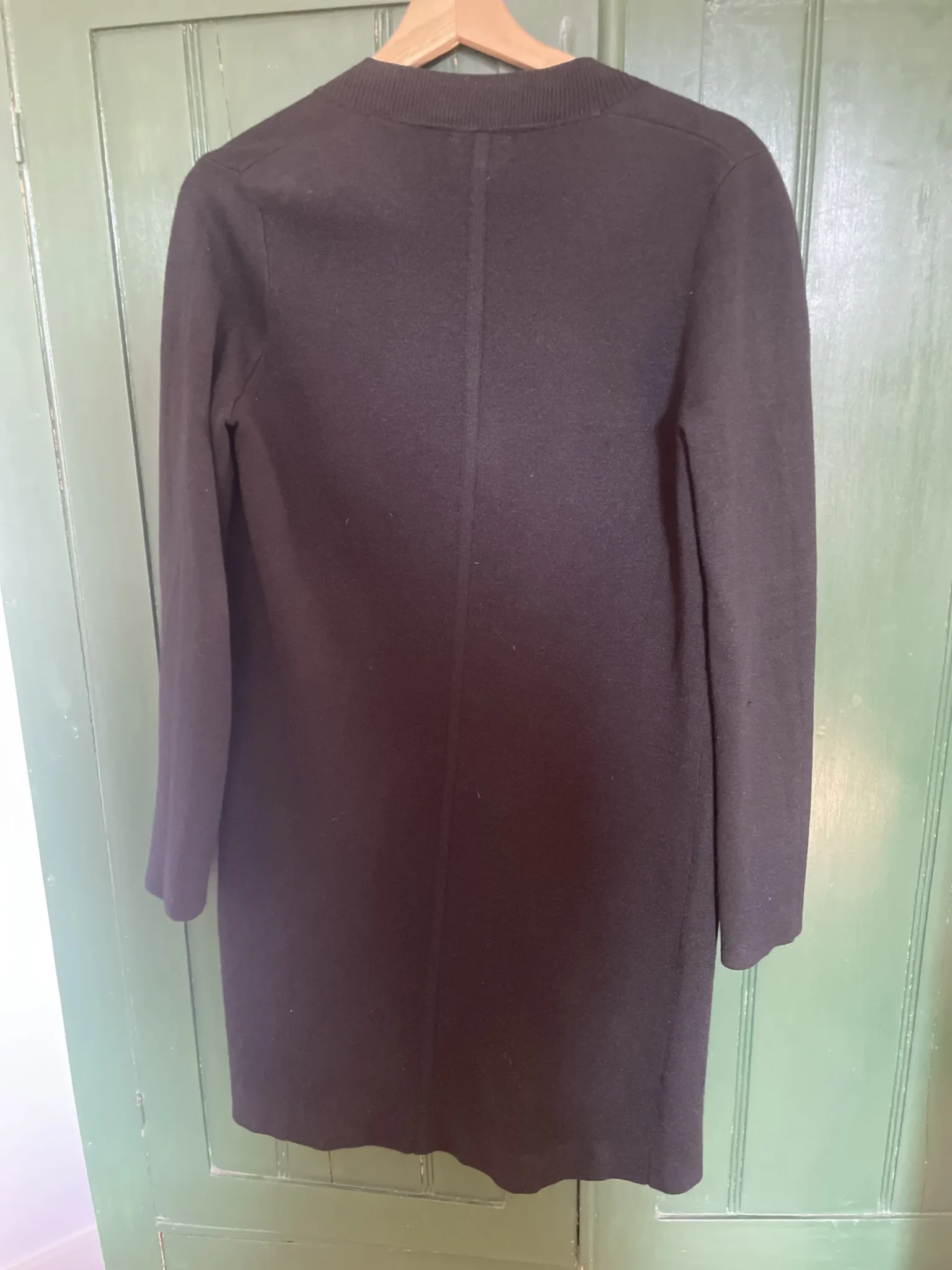 Image for Long black jacket Danish brand Noa Noa