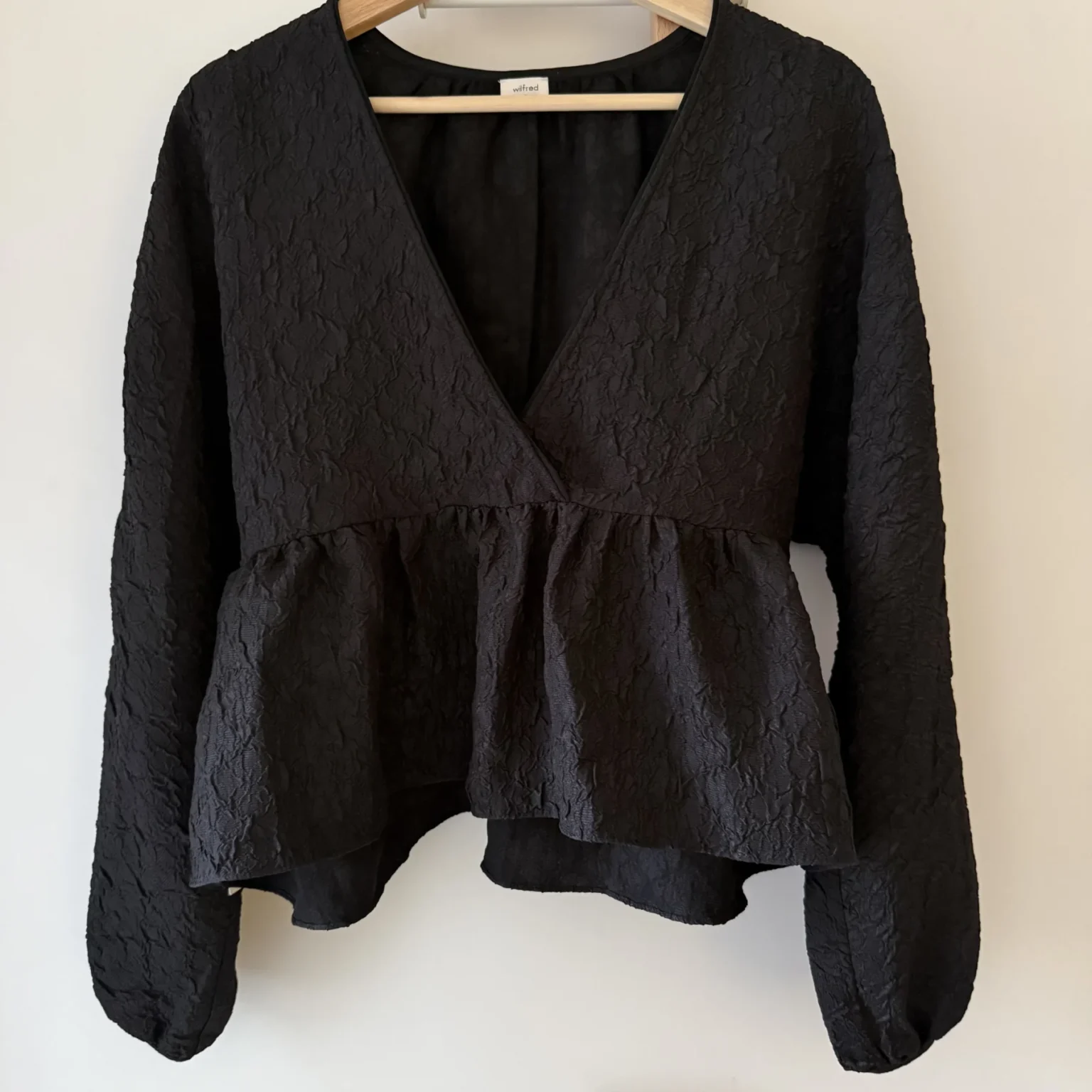 Image for Wilfred Peplum Blouse NEW