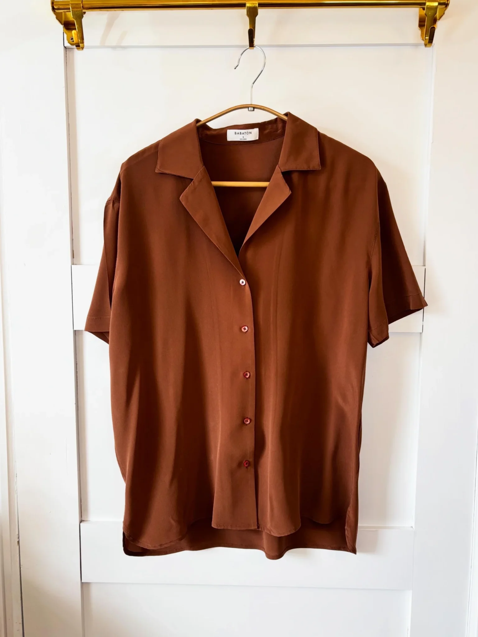 Featured image for ♥️Blouse 100% soie BABATON