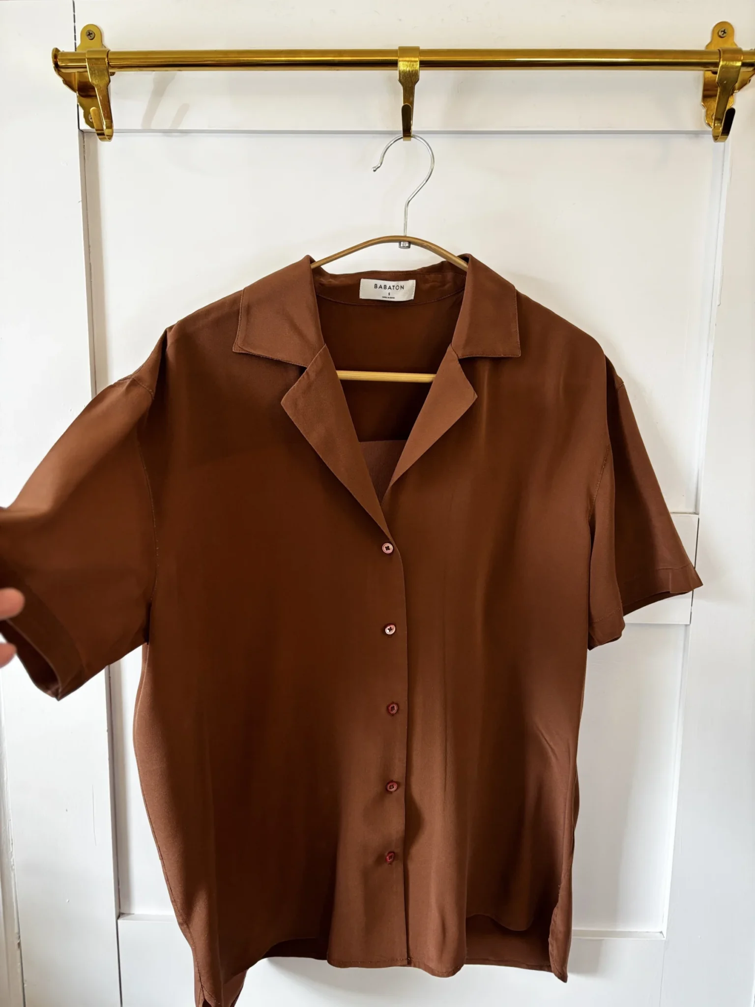 Image for ♥️Blouse 100% soie BABATON