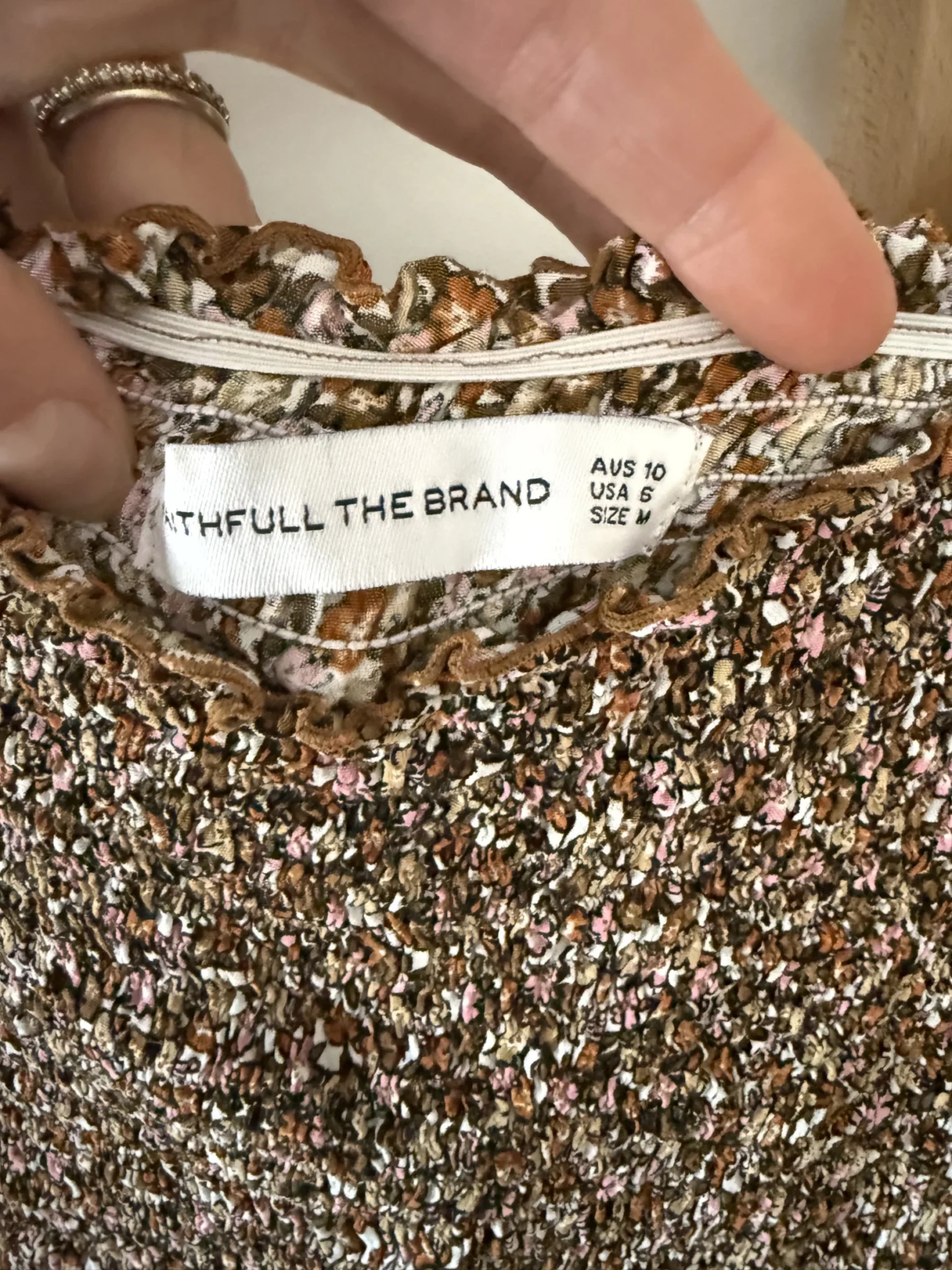 Image for Faithful the Brand Robe Fleuri