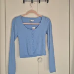 Featured thumbnail for Chandail Hollister bleu Small