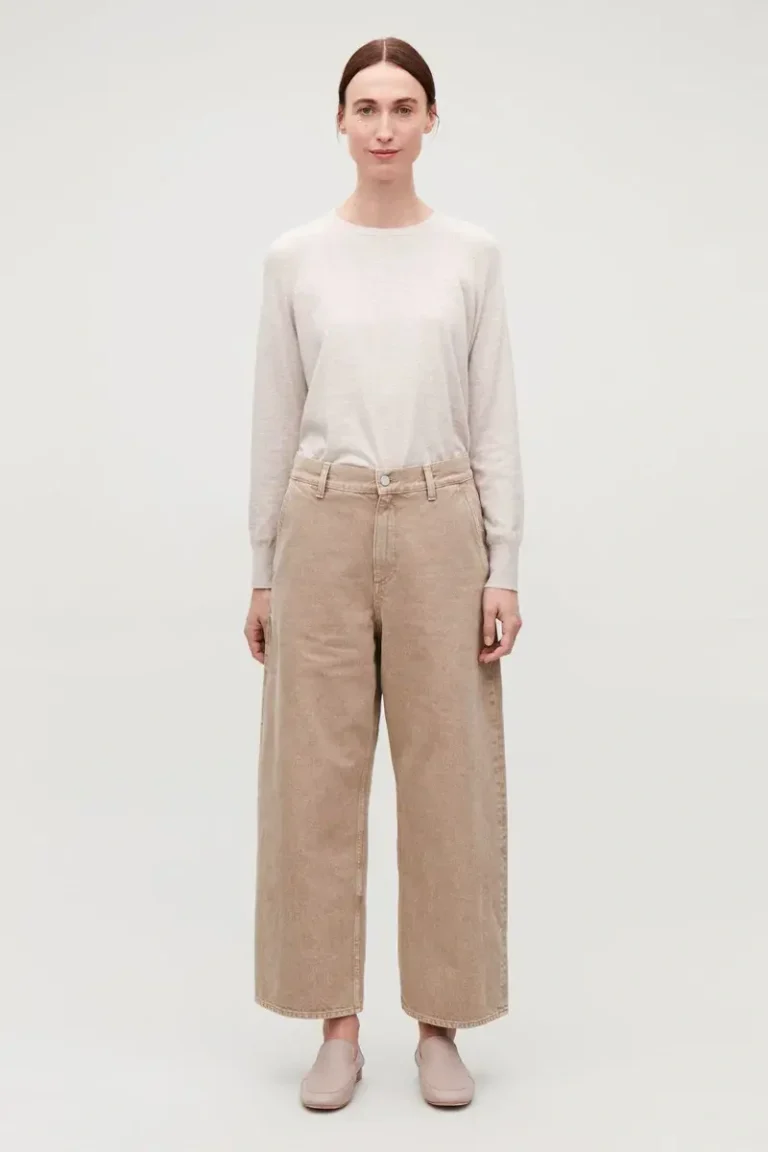 Image for Pantalons barrel courts COS