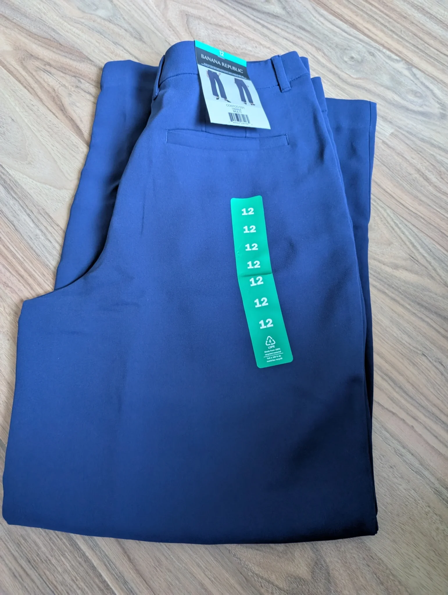 Featured image for Pantalon bleu Banana Republic taille 12 neuf