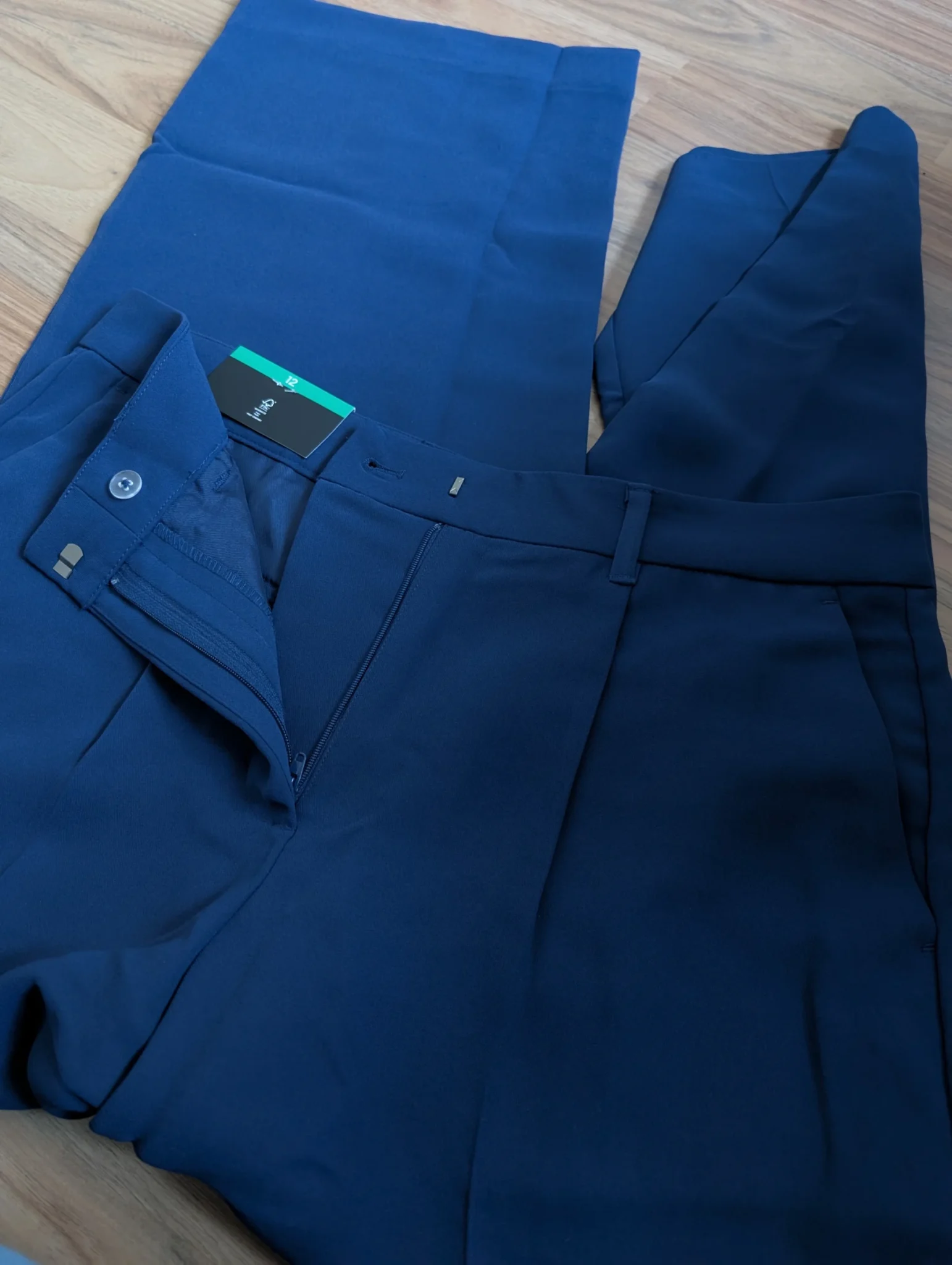 Image for Banana Republic blue trousers size 12 new