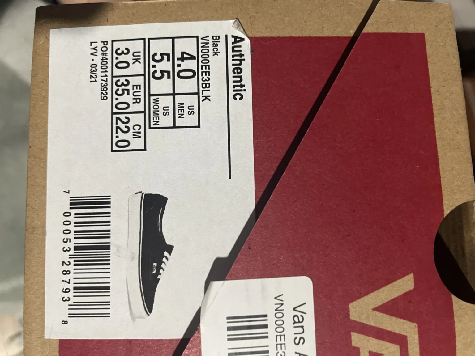 Image for Chaussure Vans Autentic