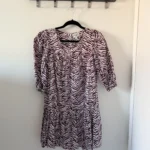 Featured thumbnail for Robe à motif zèbre Rebecca Minkoff