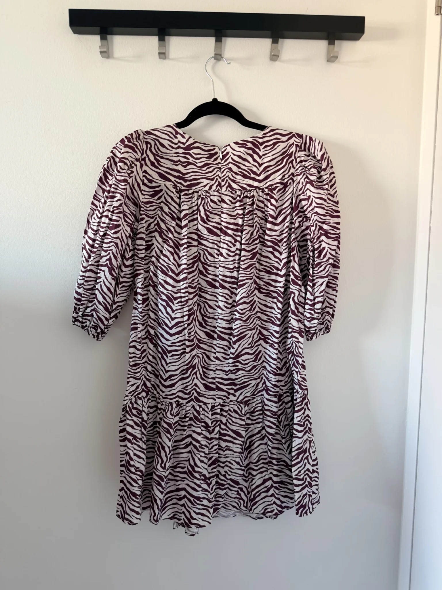 Image for Robe à motif zèbre Rebecca Minkoff