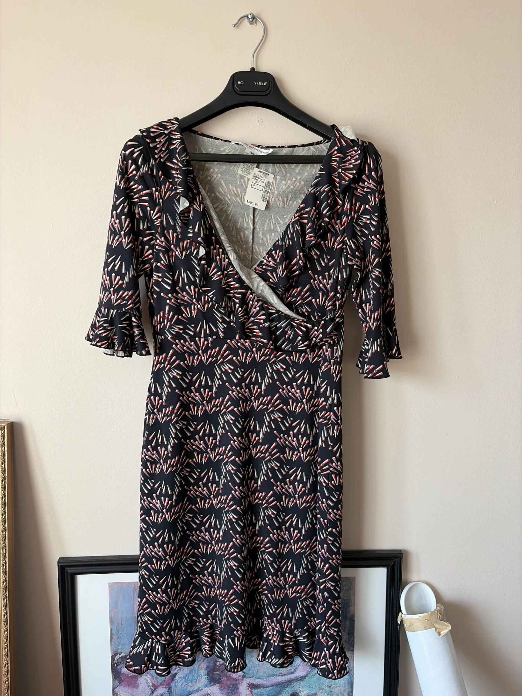 Robe DVF Taille 10 Diane Von Fürstenberg seconde main