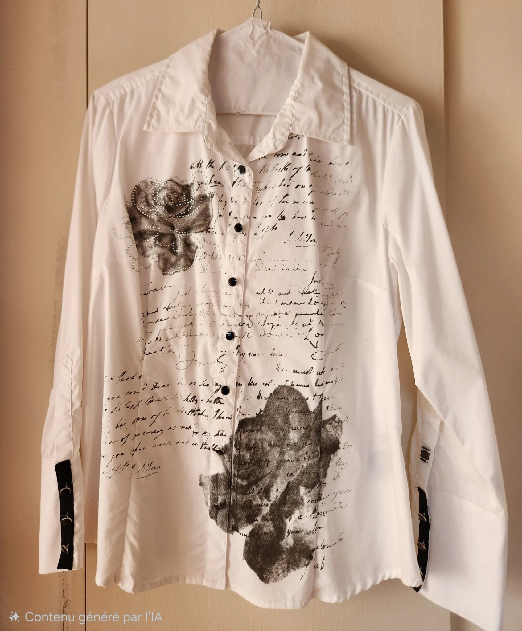 Featured image for Blouse blanche et noire Point Zero