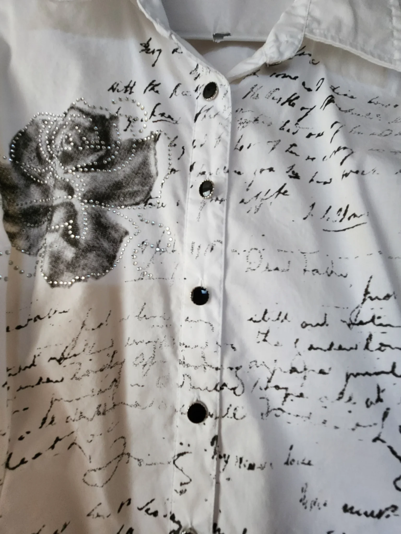 Image for Blouse blanche et noire Point Zero