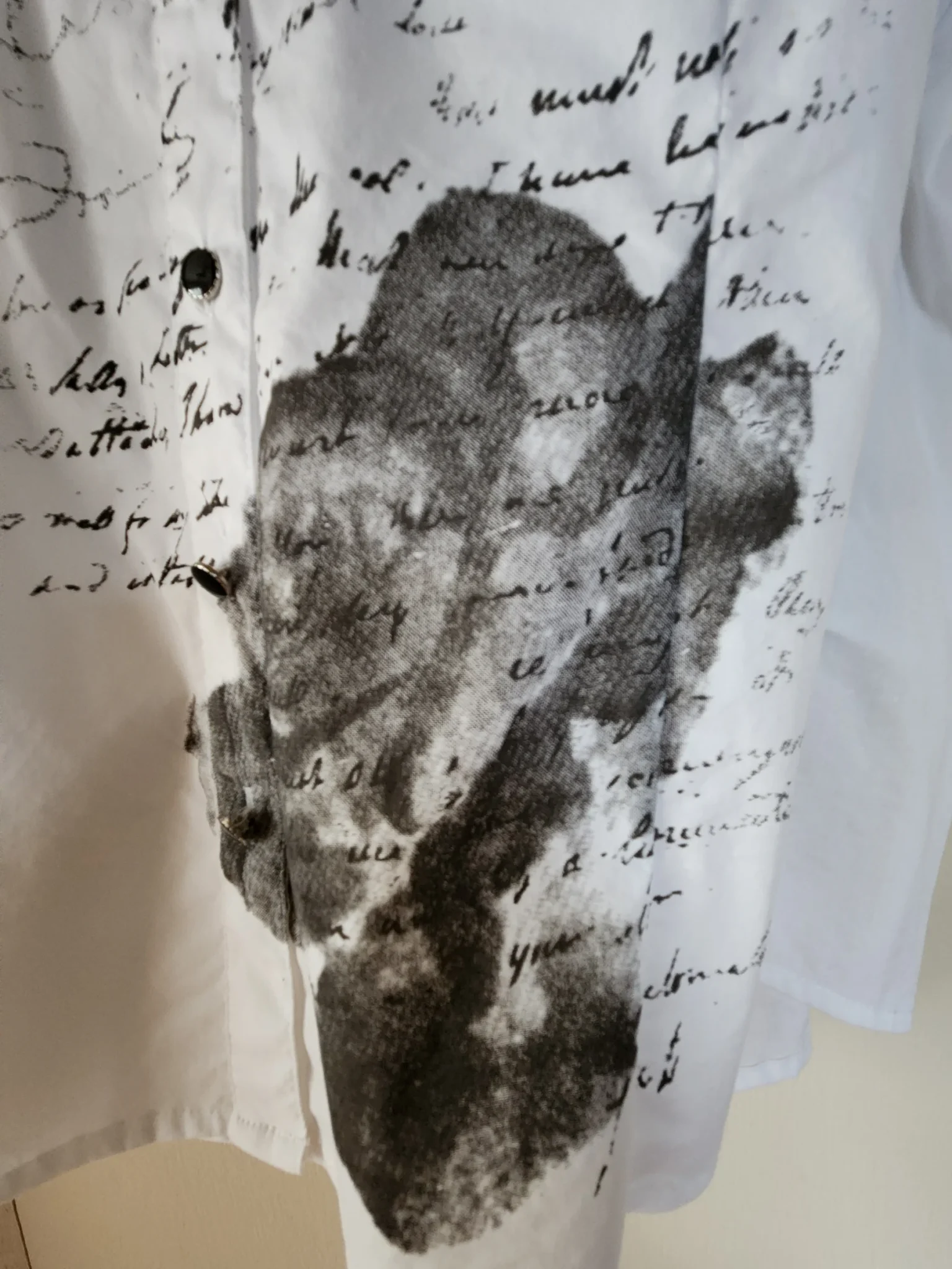 Image for Blouse blanche et noire Point Zero