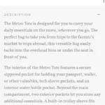 Thumbnail for Monos Metro Tote