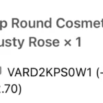 Thumbnail for MZ Wallace Zip Round Cosmetic