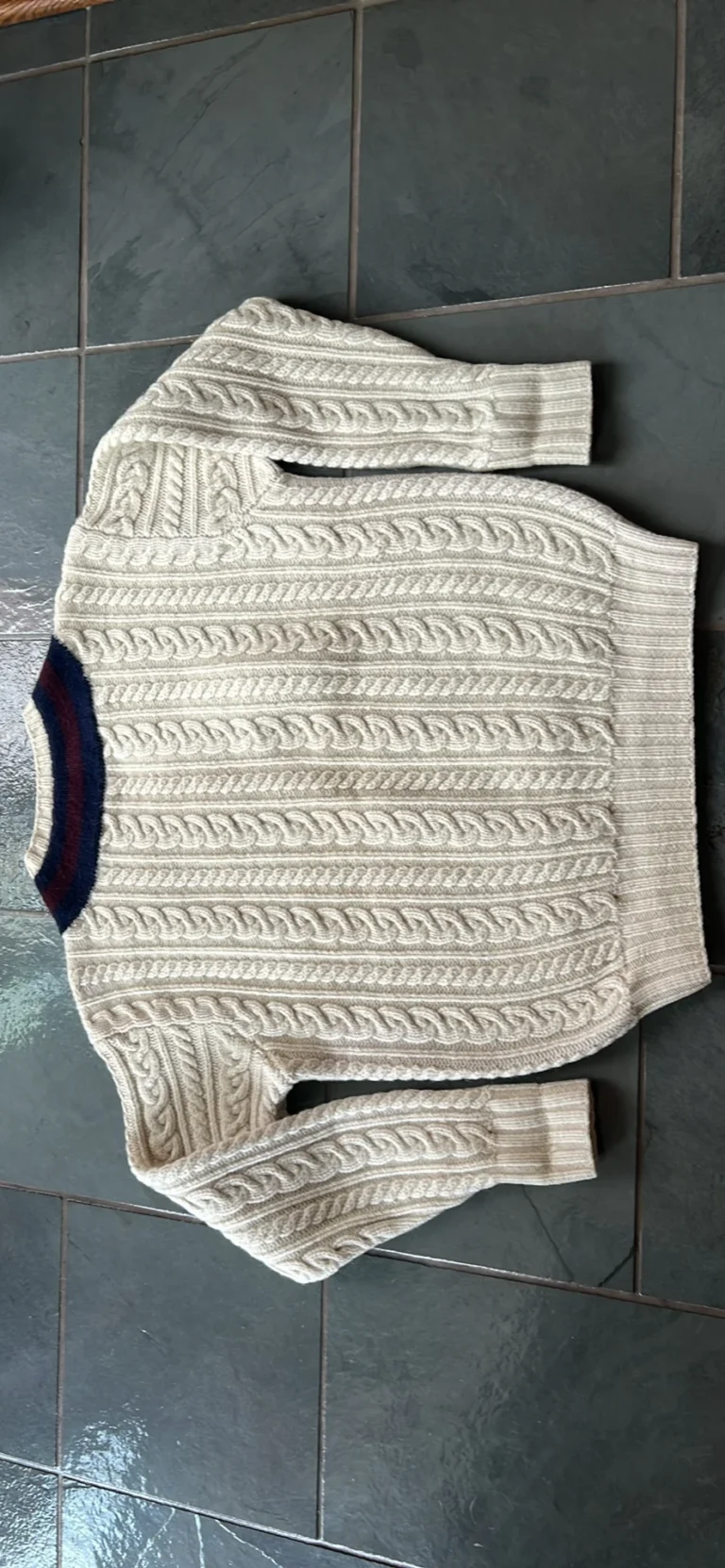 Image for Pull tricoté 100% laine
