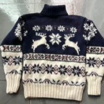 Thumbnail for Pull sport d'hiver 100% laine