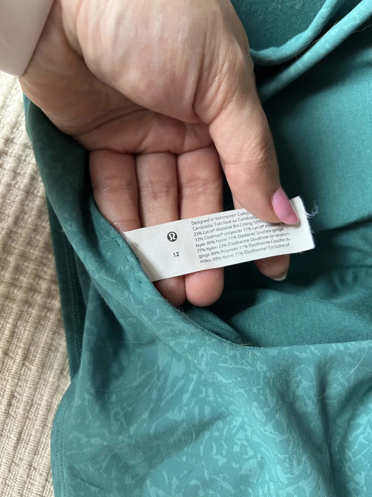 Image for Top de sport lululemon