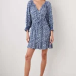 Thumbnail for Blue floral Rails dress size XS