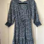 Thumbnail for Blue floral Rails dress size XS