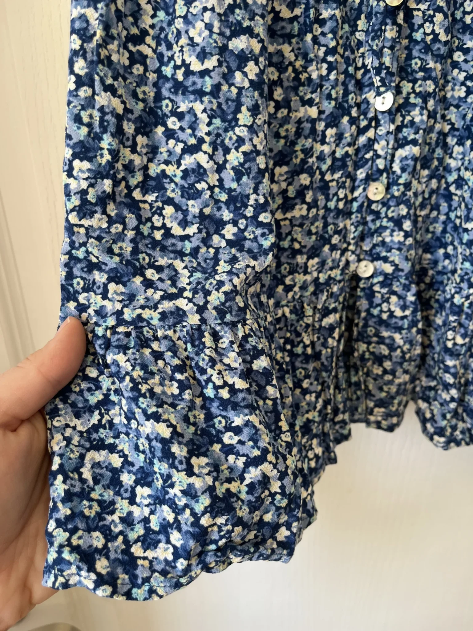 Image for Blue floral Rails dress size XS