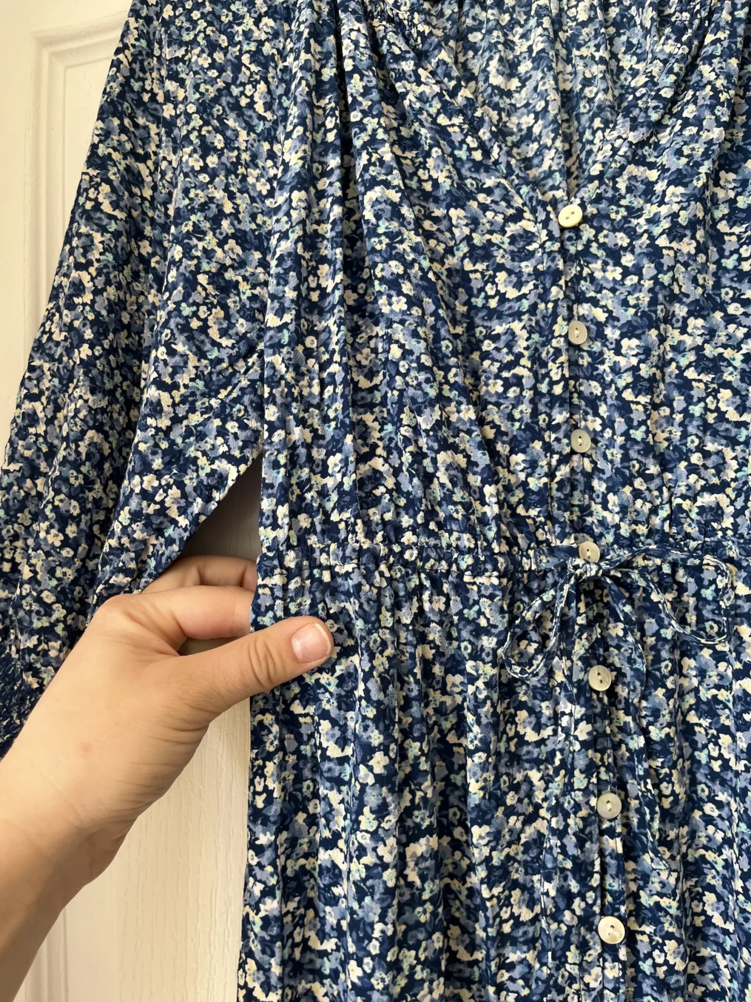 Image for Blue floral Rails dress size XS