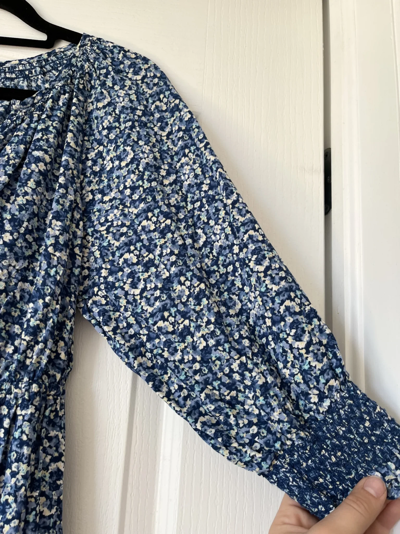 Image for Blue floral Rails dress size XS