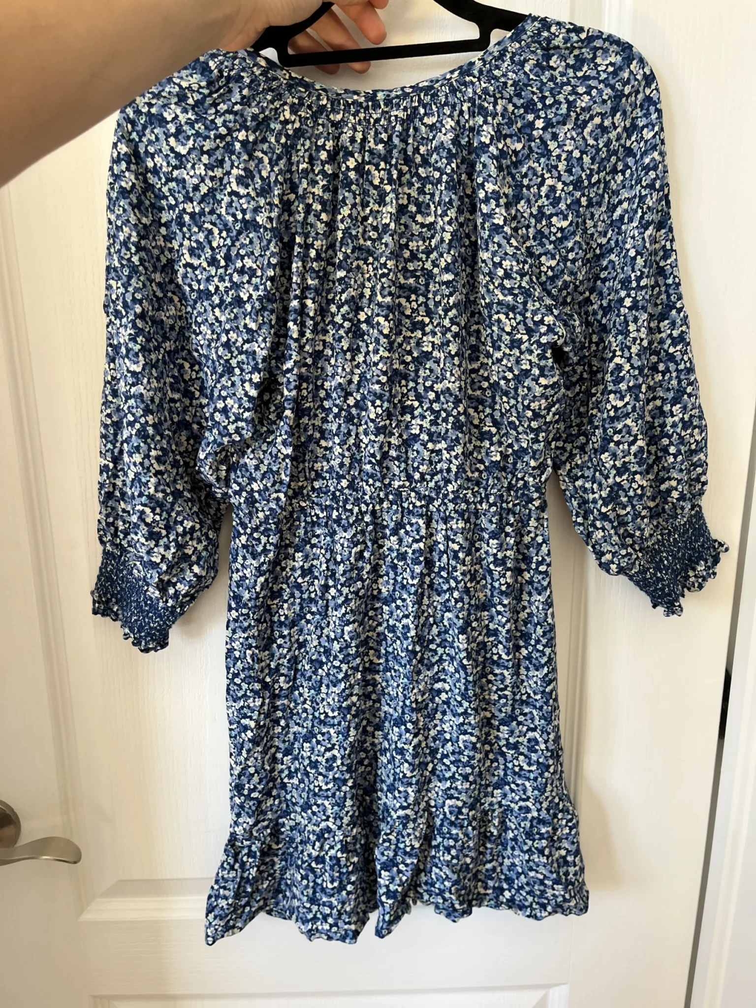 Image for Blue floral Rails dress size XS