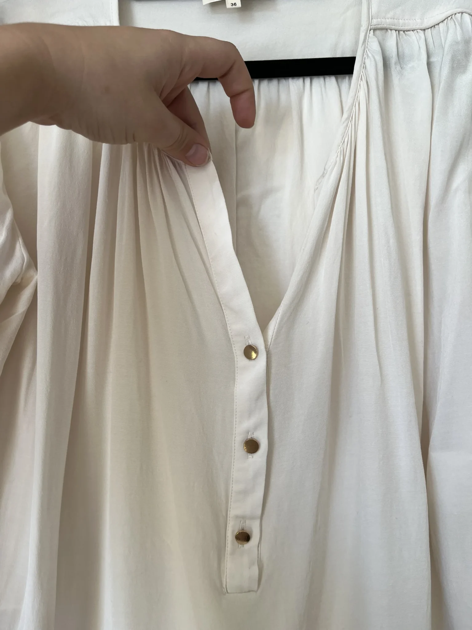 Image for Art Love Paris blouse size 36 off-white