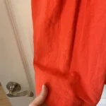 Thumbnail for Robe Eve Gravel à découpes taille S orange corail