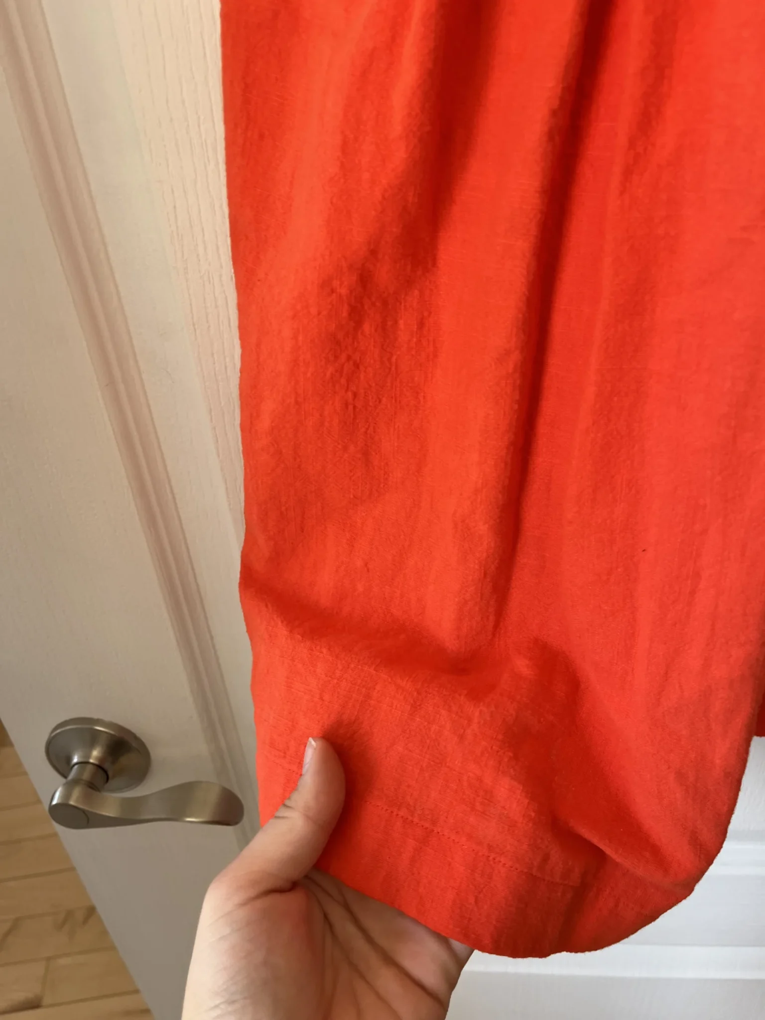Image for Robe Eve Gravel à découpes taille S orange corail