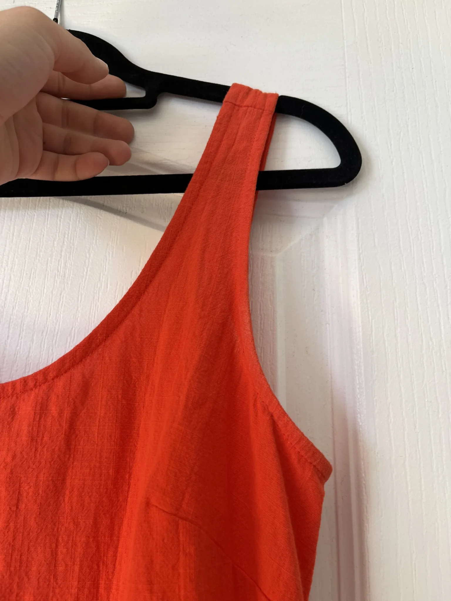 Image for Robe Eve Gravel à découpes taille S orange corail