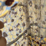 Thumbnail for Sunday Best dress, size L, floral motif, wrap style