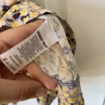 Thumbnail for Sunday Best dress, size L, floral motif, wrap style