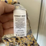 Thumbnail for Sunday Best dress, size L, floral motif, wrap style